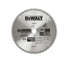 Lâmina de Serra Circular para Alumínio com 80 Dentes Dewalt 12”