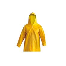 Blusão PVC Forrado Plus Amarelo com Capuz G Ca28481 Brascamp