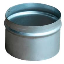 Colarinho Galvanizado para Cano Fogão 115mm Adams