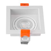 Spot de Embutir Quadrado Loyo Gu10 Mr11 Nordecor