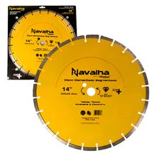 Disco Corte Diamantado Navalha 350x25,40x10mm Titanium