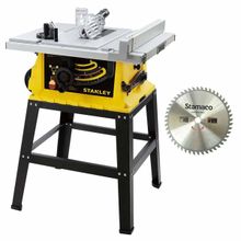 Serra de Bancada 10" Stanley SST1801 1800W + Disco para Madeira 48 Dentes Stamaco