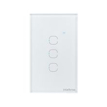 Interruptor Smart 4x2 Wi-Fi Touch EWS 1003 Branco Intelbras