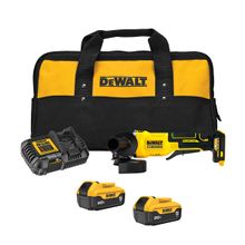 Esmerilhadeira 4.1/2" 20V Dewalt DCG408 com 2 Baterias 5Ah, Carregador e Bolsa
