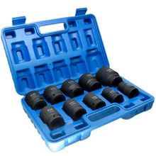 Jogo Soquetes 10 Peças Impacto 3/4" Curto CR-MO PDR