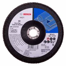 Disco Lixa Flap X421 Standard for Metal Grão 40 Bosch