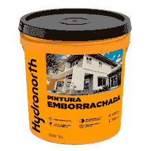Tinta Impermeabilizante Emborrachada Crômio Hydronorth