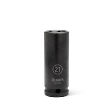 Soquete Impacto Sextavado Longo 1/2 de 24mm Sata