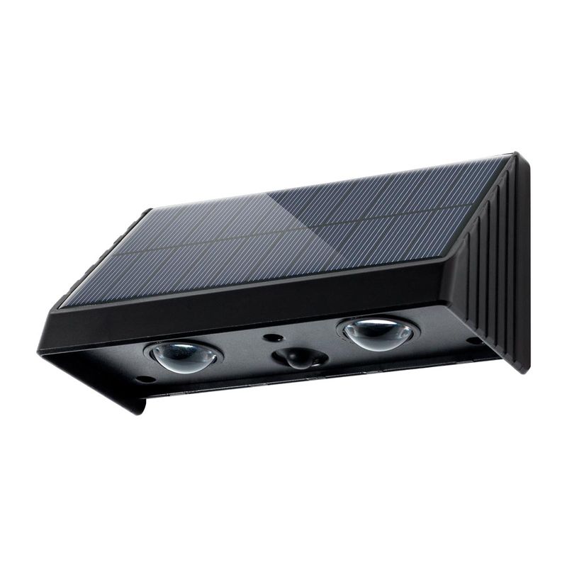arandela-led-solar-lumi-ip54-gaya-preto