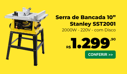 Serra de Bancada 10” Stanley SST2001 com Disco LF