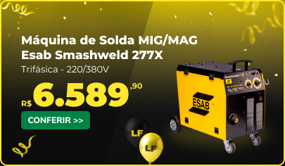 Máquina de Solda Esab Smashweld 277X LF