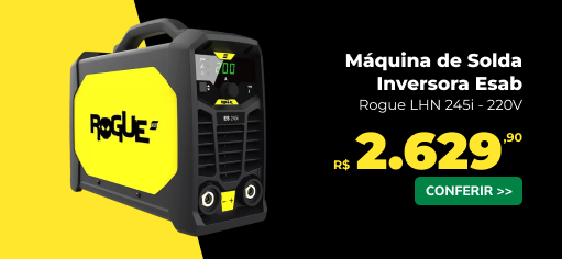 Máquina de Solda Inversora Esab Rogue LHN 245i LF